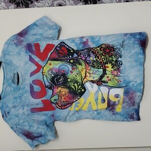 The Mountain Boxer Dog Love Shirt